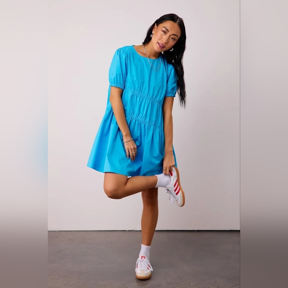 Bohme Royce Tiered Mini Dress - Picture 1 of 2